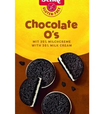 Gluteenivaba Chocolate O's kakaoküpsis, Schär 165g